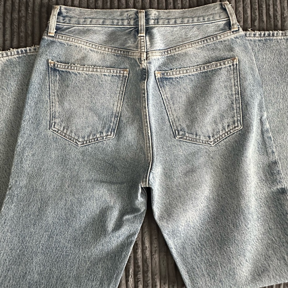 Agolde Light Blue Mid Rise Relaxed Bootcut Jeans - Size 27x29 - EUC - Picture 5 of 5